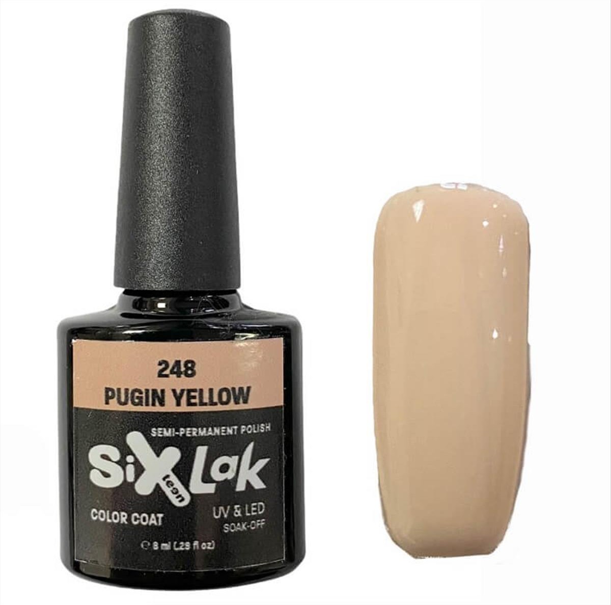 Semi-permanent polish The Naturals SixLak