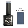 Semi-permanent Varnish SixLak Uv & Led Soak Off 277 Slate Gray 8ml