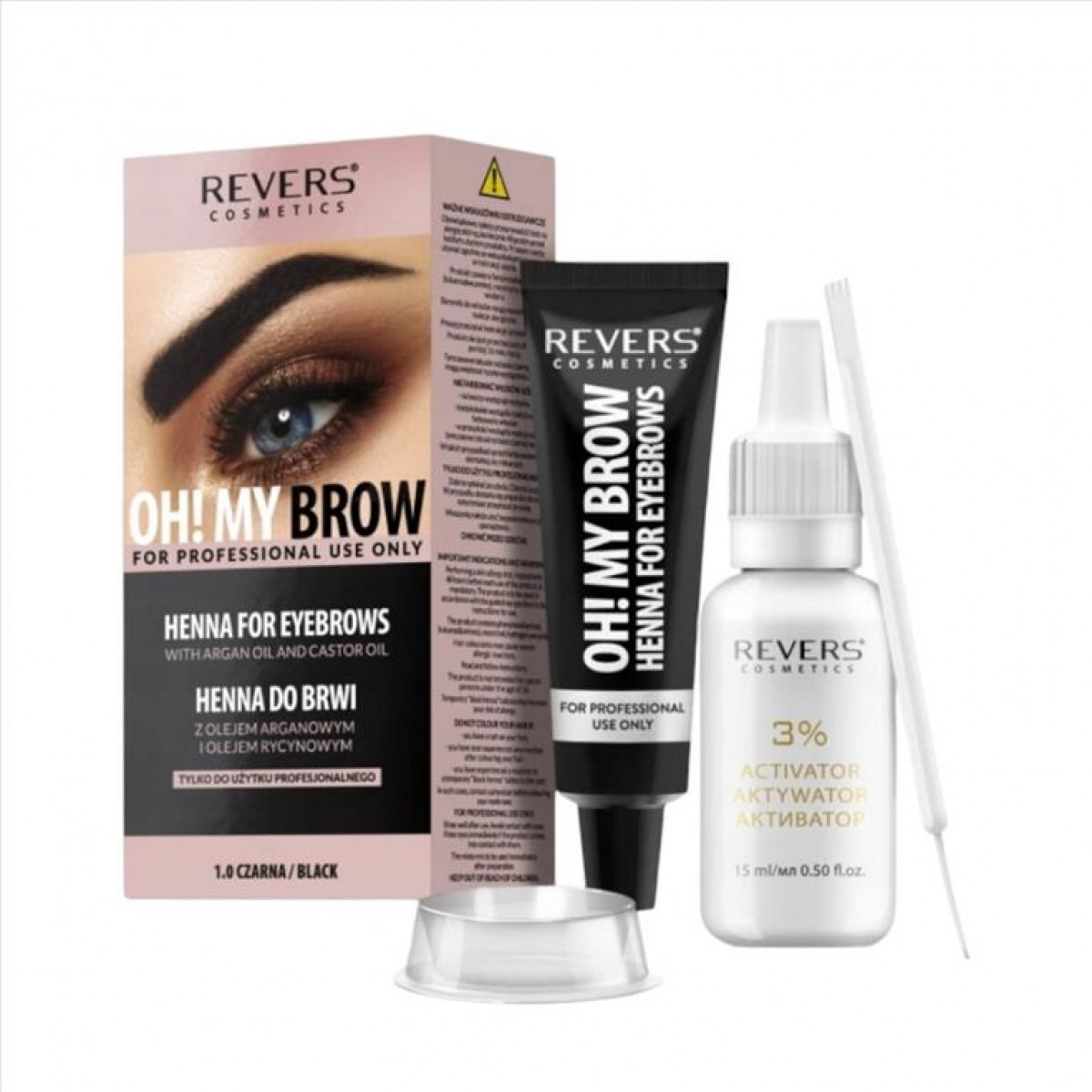 Eyebrow tint henna graphite Revers