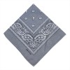 Bandana headband gray