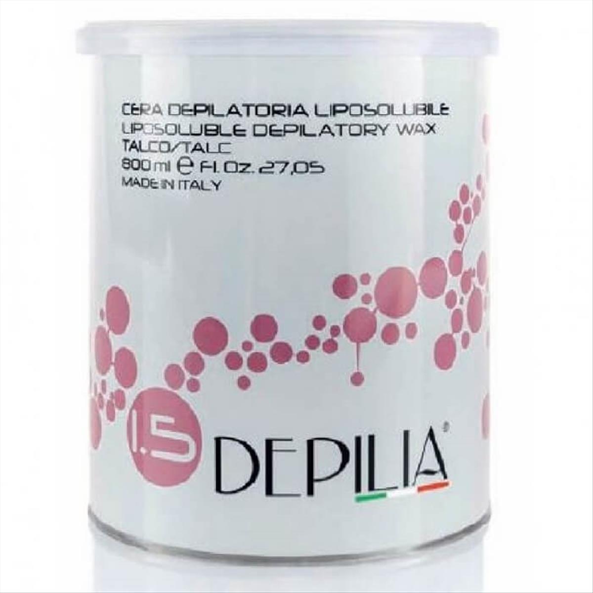 Liposoluble depilatory wax talco Depilia 800ml