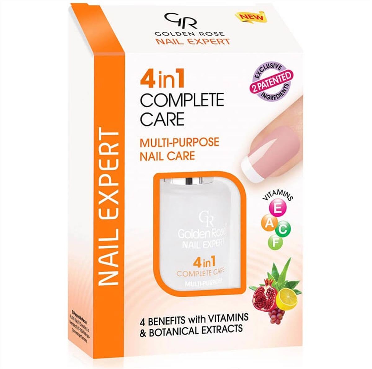 Nail Expert Golden Rose 4 in1 complete care