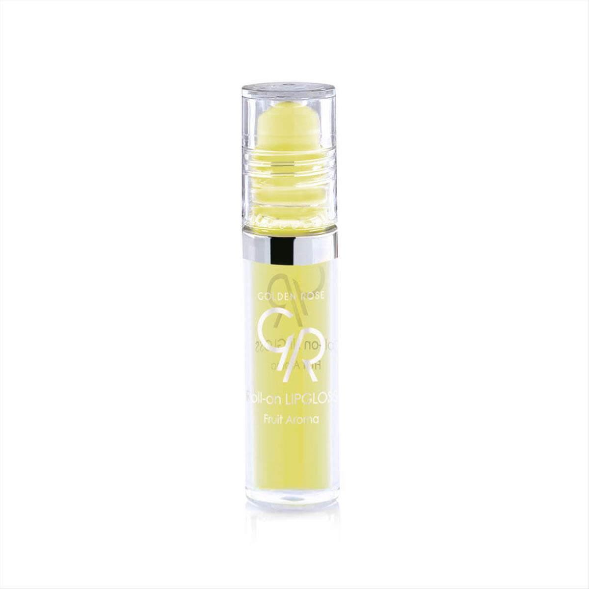 Golden Rose Fruit Roll-On Lipgloss Λεμόνι (Lemon) 3.4ml