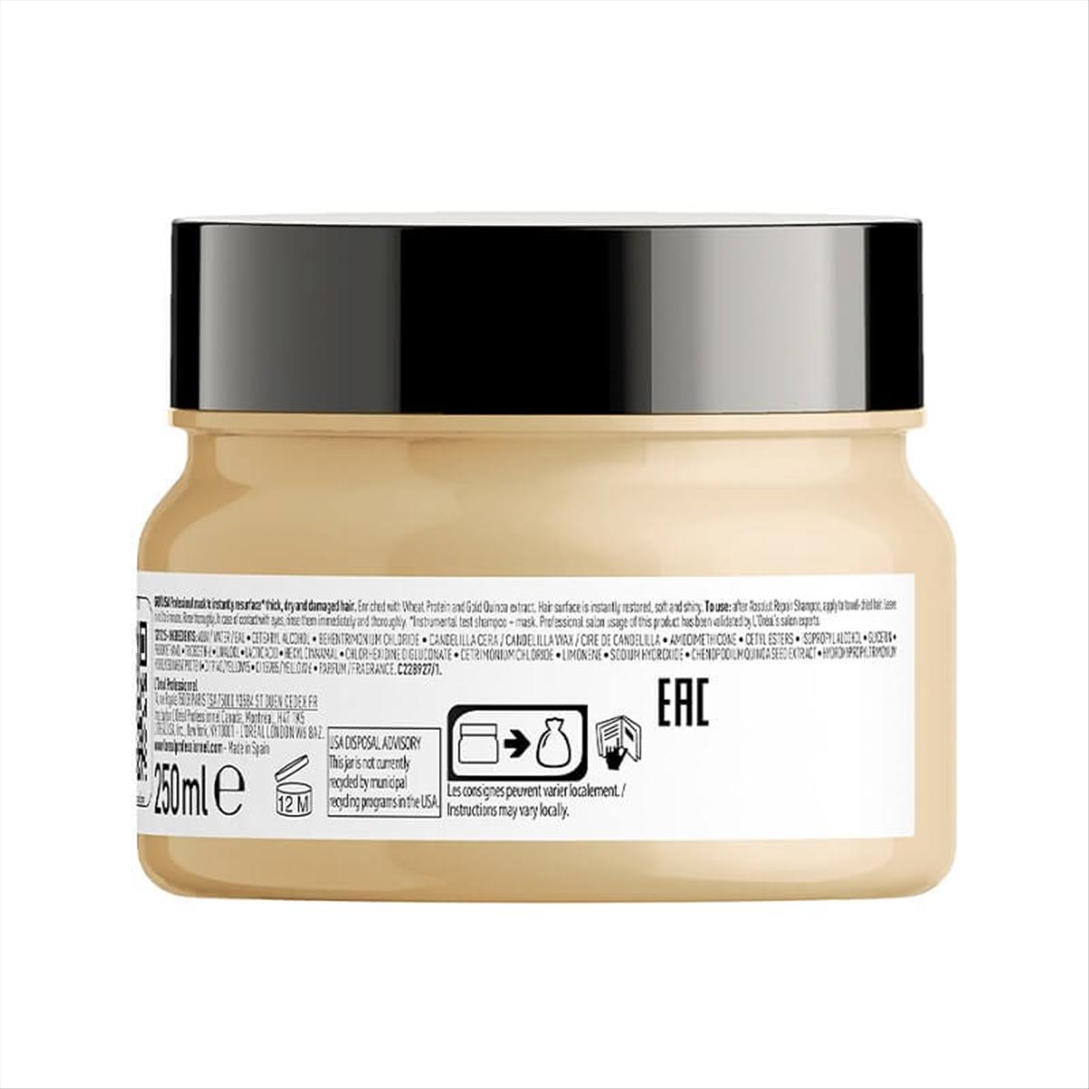 L’Oreal Professionnel Serie Expert Absolut Repair Quinoa Masque 250ml L’Oreal Professionnel Serie Expert Absolut Repair Quinoa Masque 250ml