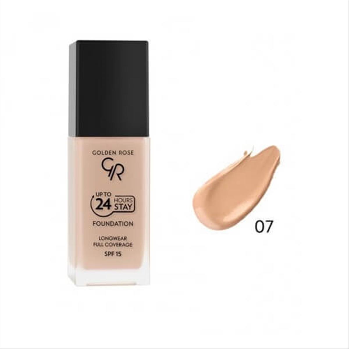 Golden Rose Up To 24 Hours Stay Foundation Νο7 spf15 35 ml