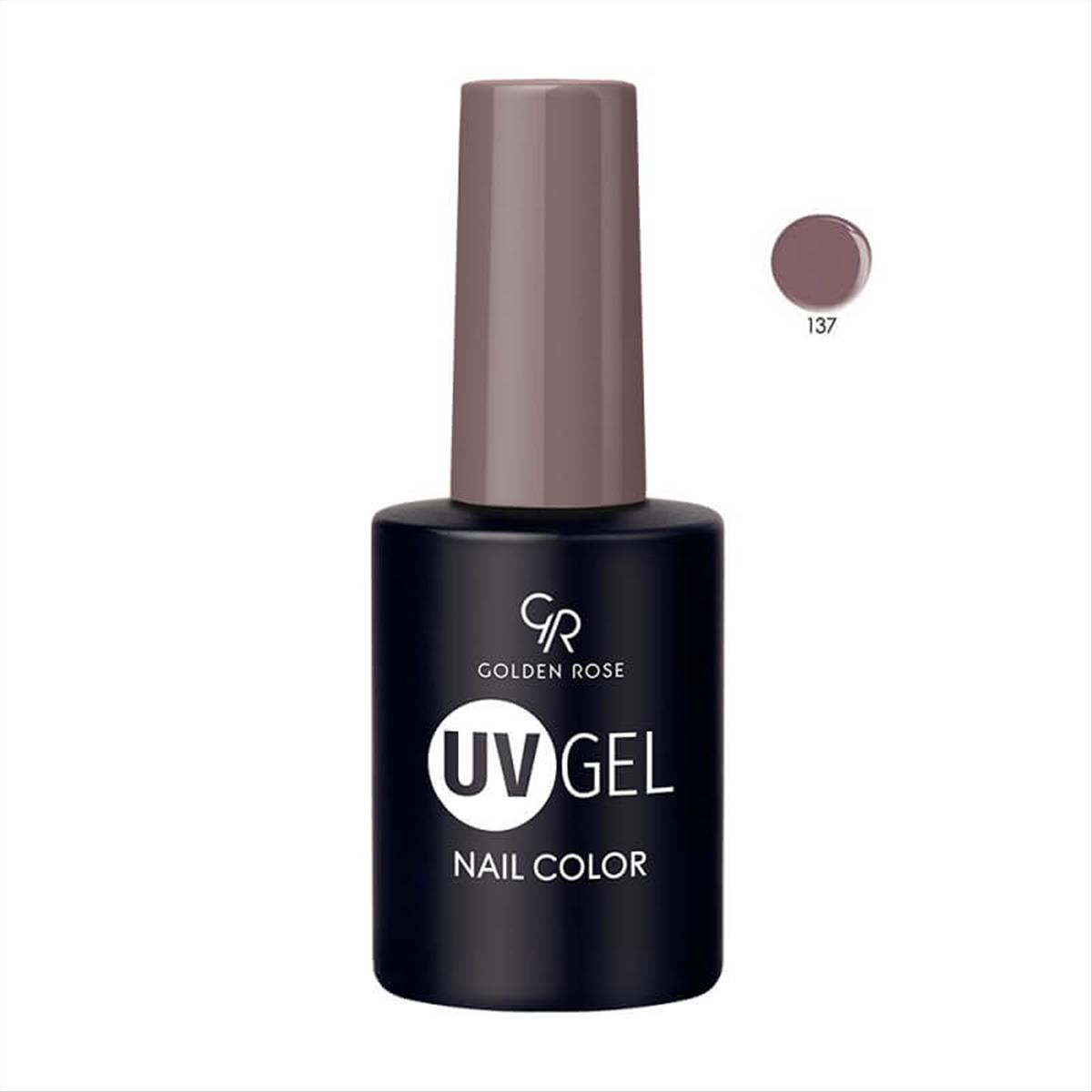 Semi-permanent Varnish UV GEL Nail Color Golden Rose 137 -10.2ml