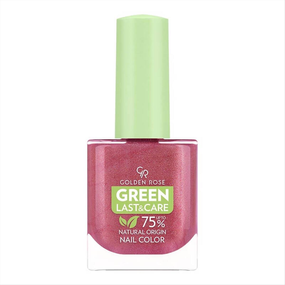 Nail Polish Golden Rose Green Last & Care Natural Origin 132 - 10.2ml