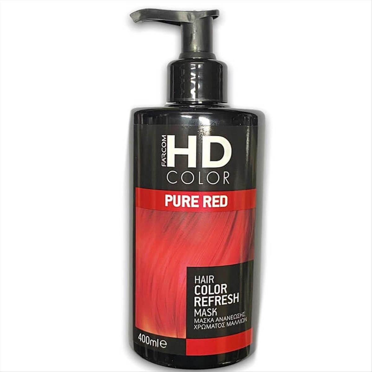 HD Farcom Color Refresh Mask Pure Red 400ml