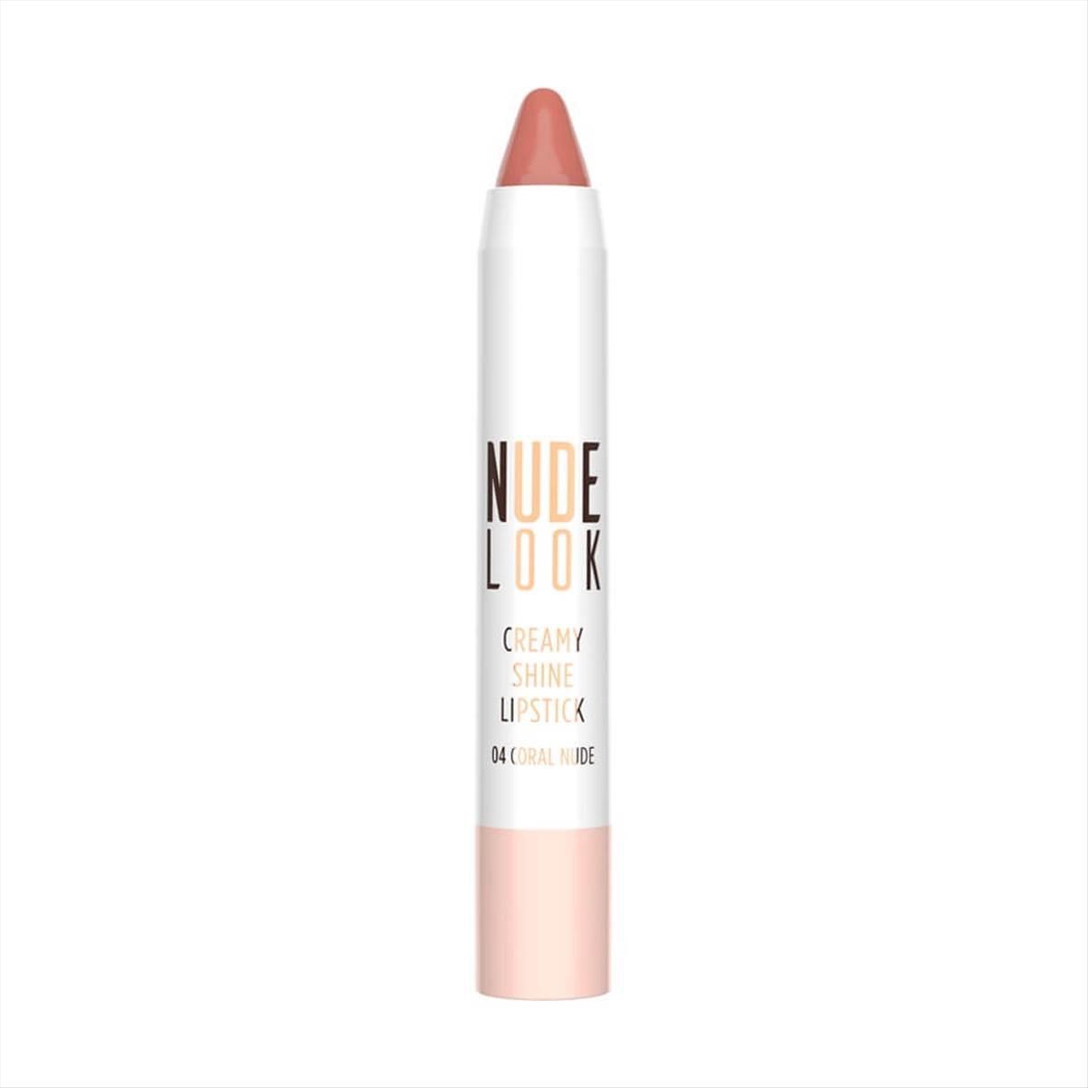 Nude Look Creamy Shine Lipstick Golden Rose-04