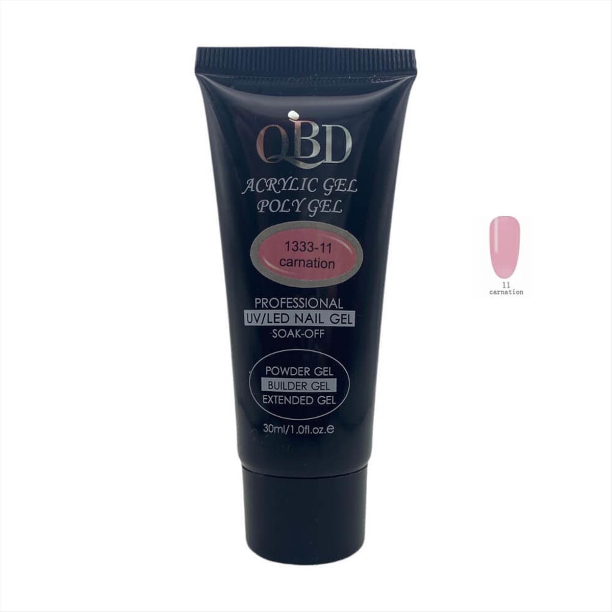 QBD Acrygel Uv/Led Carnation 30ml QBD Acrygel Uv/Led Carnation 30ml