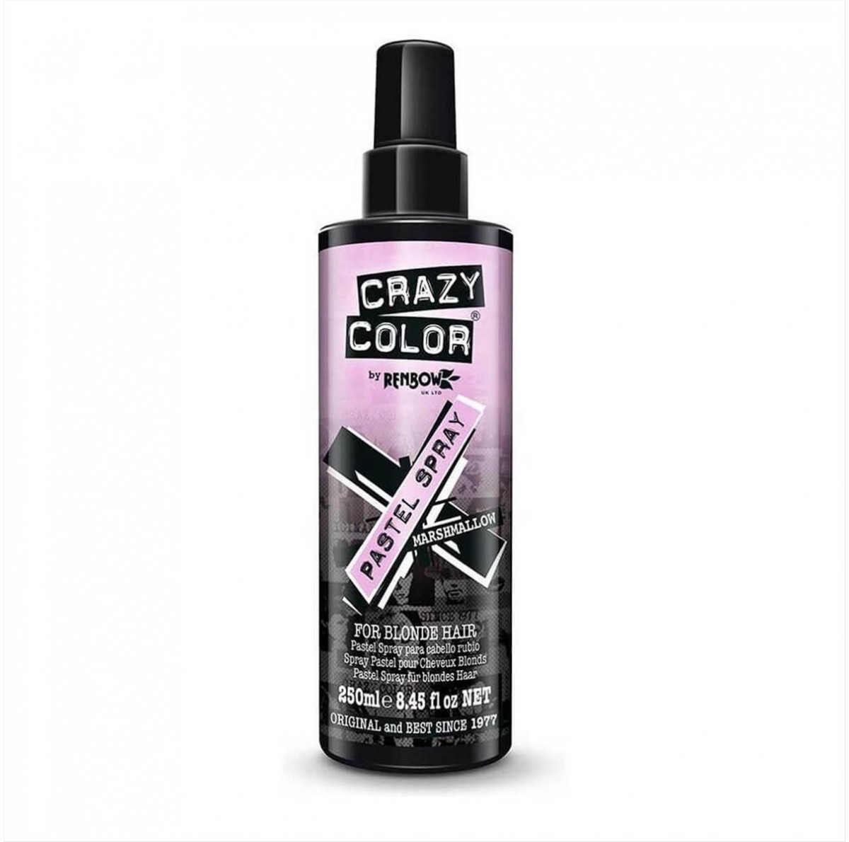 Ημιμόνιμη Βαφή Crazy Color Pastel Spray Marshmallow 250ml