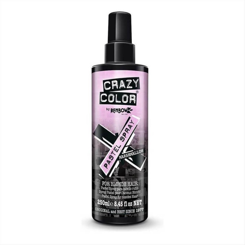 Ημιμόνιμη Βαφή Crazy Color Pastel Spray Marshmallow 250ml