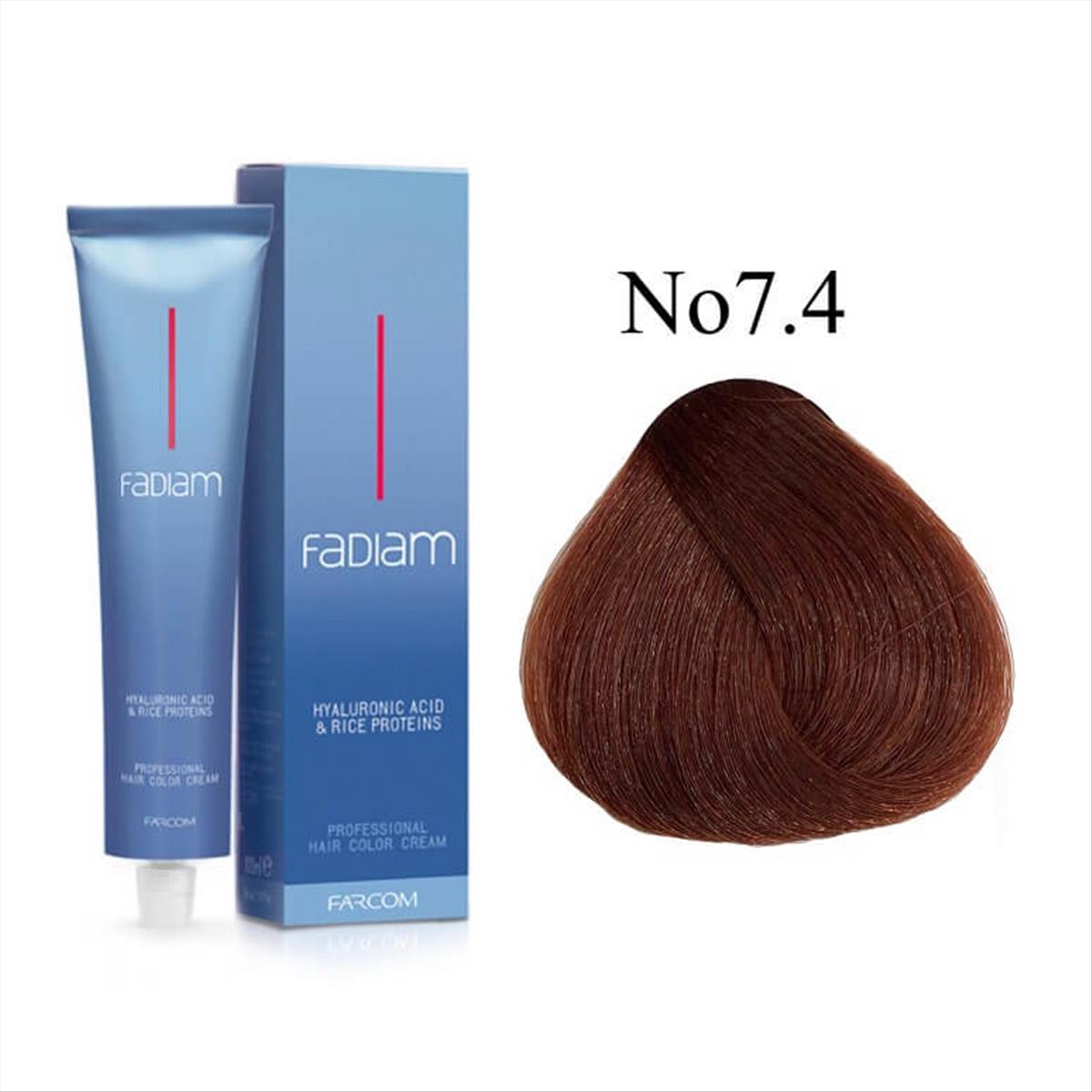 Hair Color Farcom Fadiam 7.4 100ml