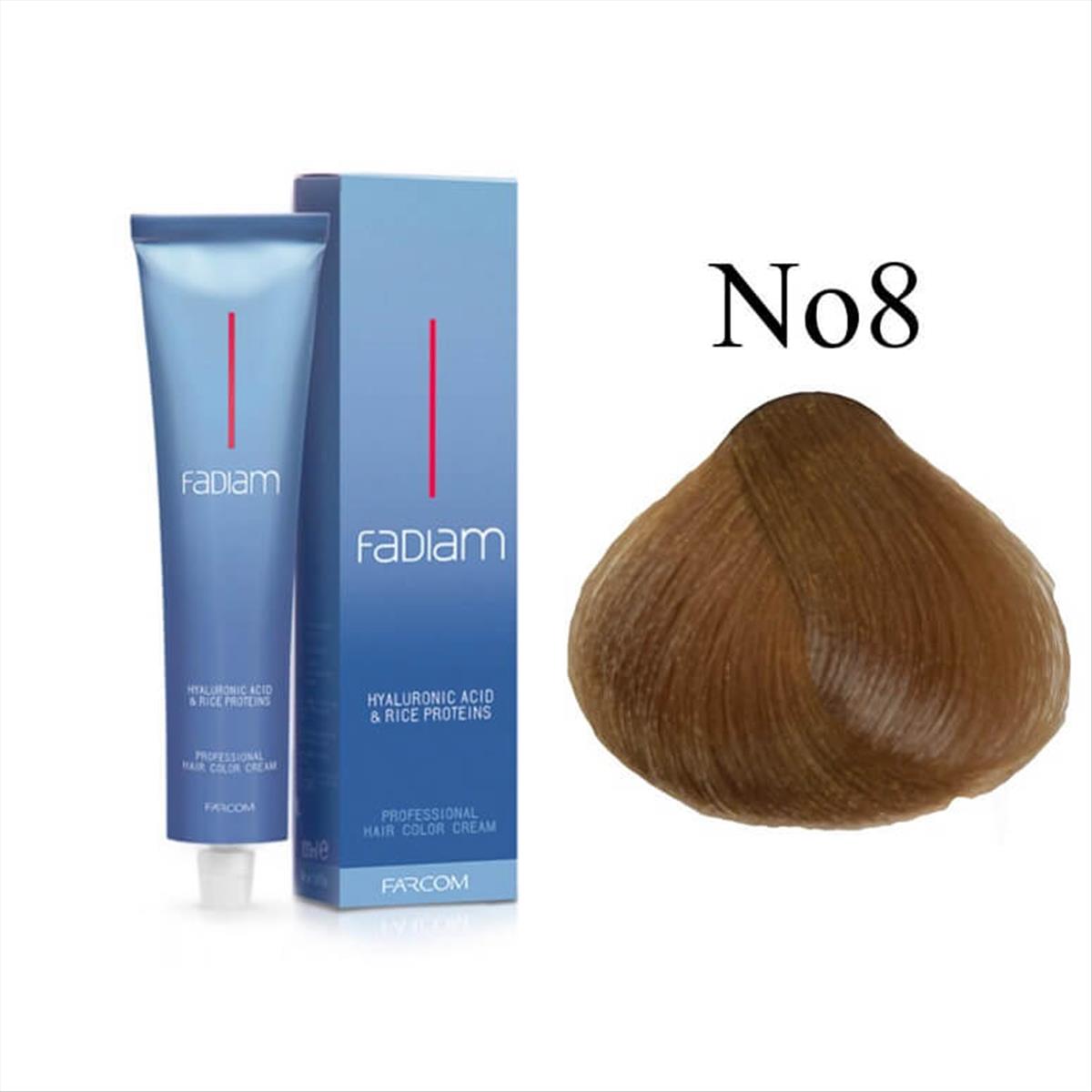 Hair Color Farcom Fadiam 8.0 - 100ml