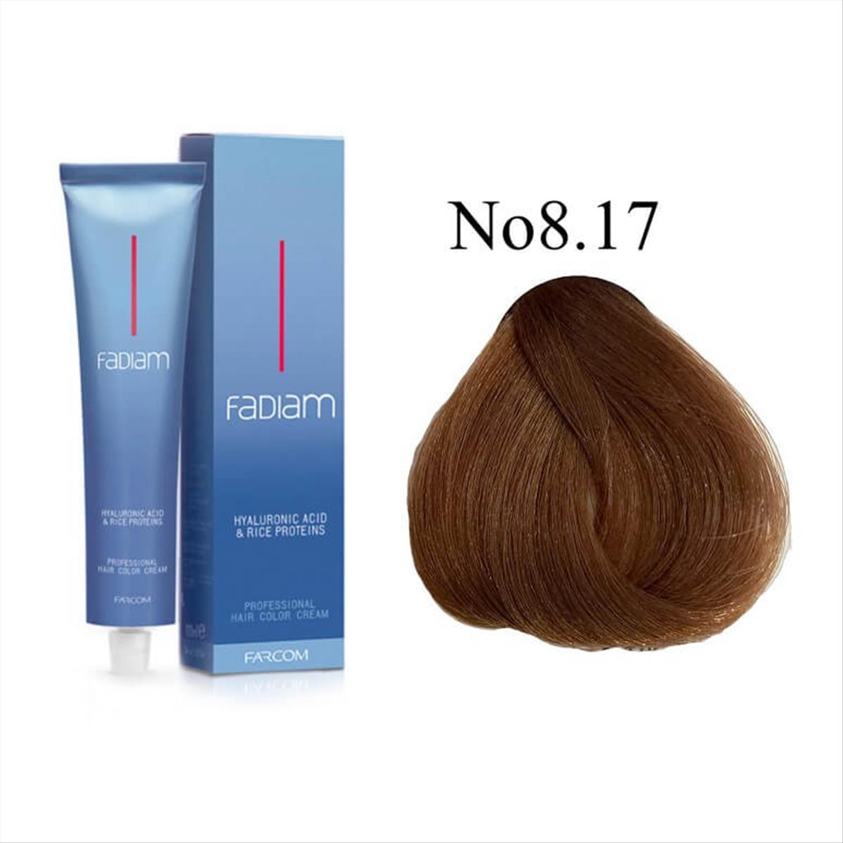 Hair Color 8.17 Farcom Fadiam 100ml