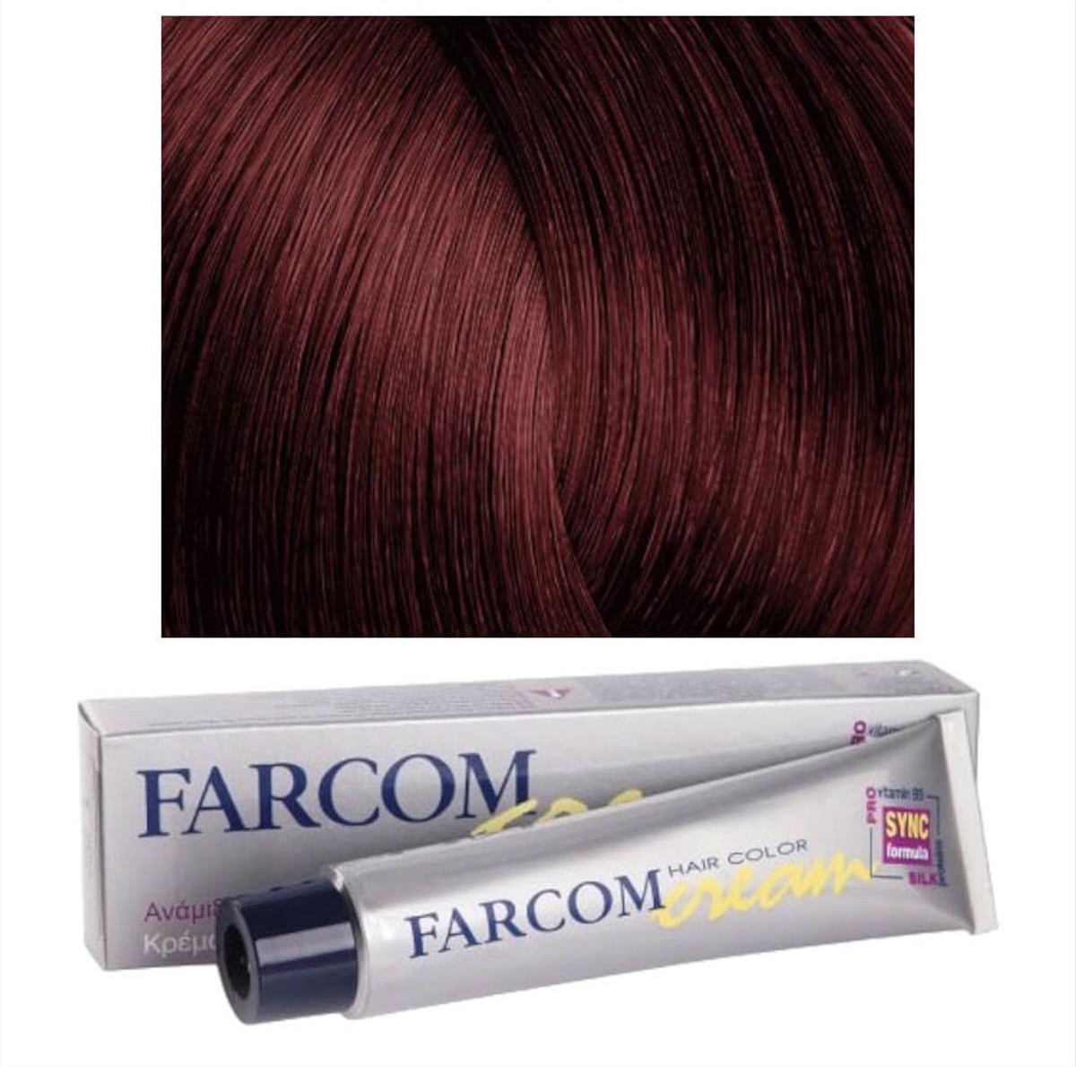 Hair dye 72 mahogany red 60ml Farcom