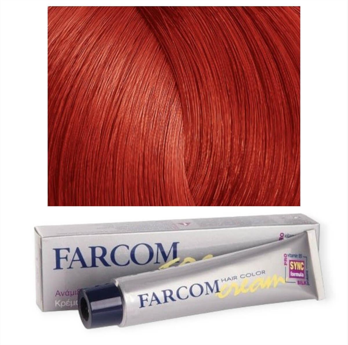 Hair dye 78 red iridescent blonde 60ml Farcom