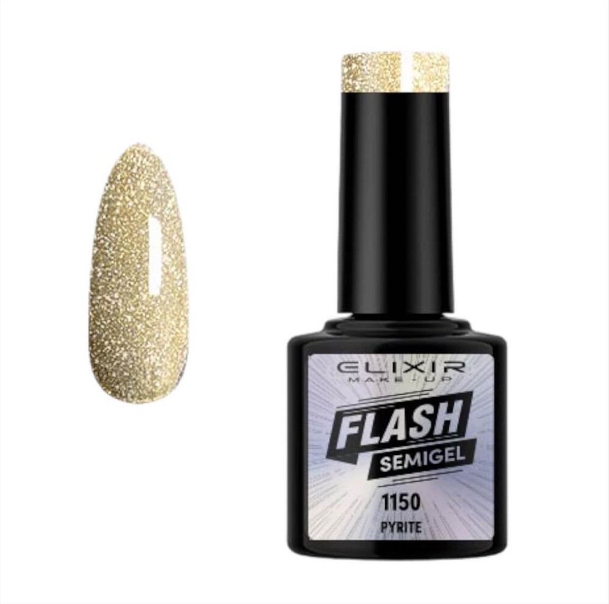 Elixir Semi Gel Uv&Led 1150 Pyrite 8ml