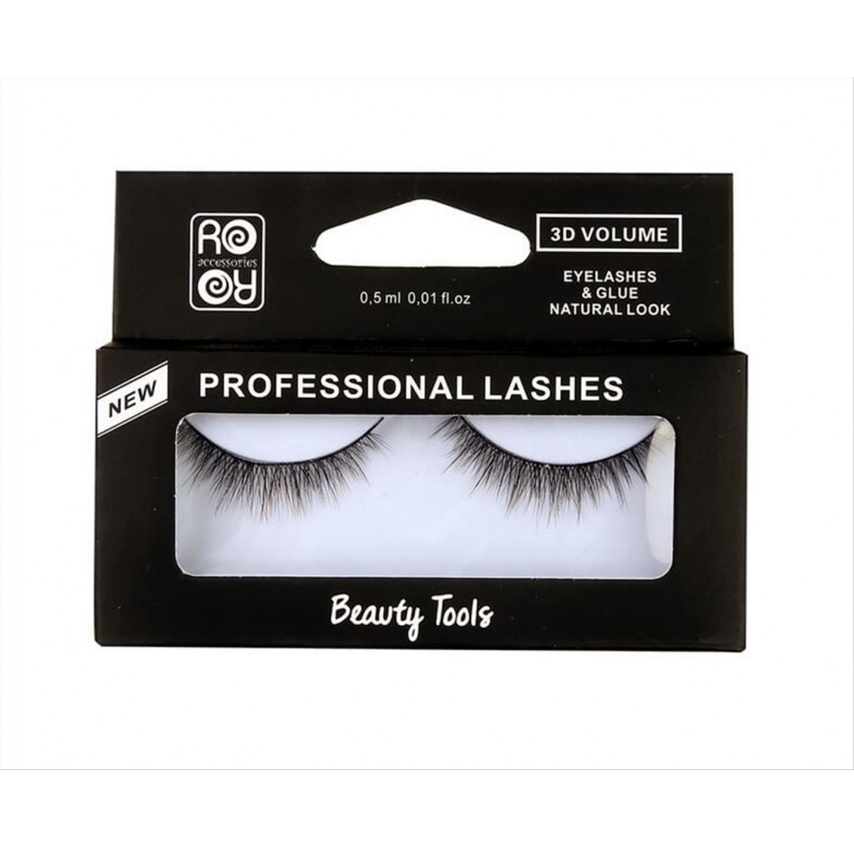 3D RORO eyelashes with glue EY146