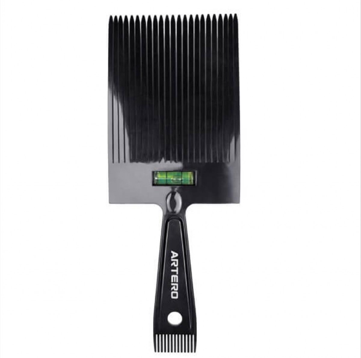 Flat Topper with Level Comb Black Artero