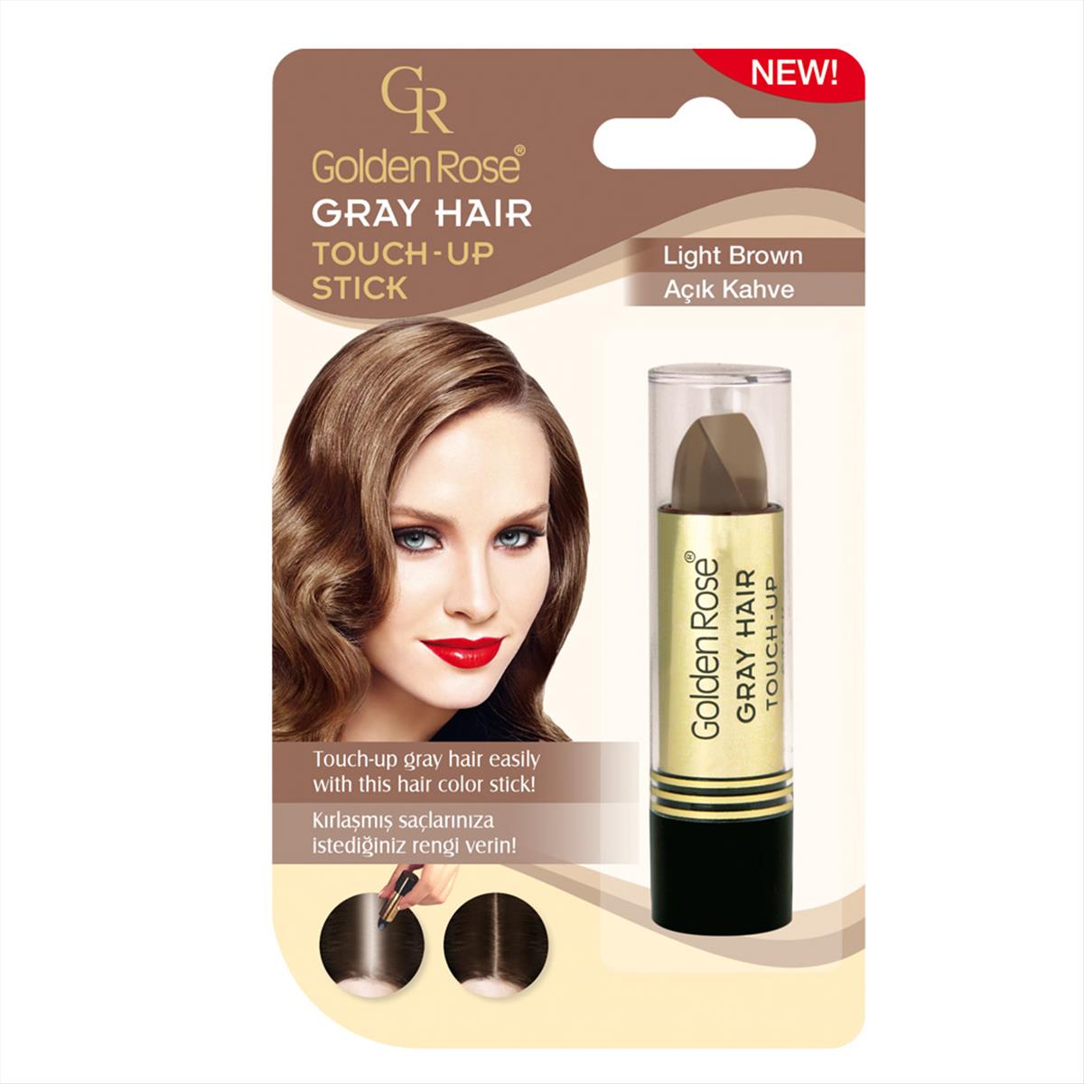 Golden Rose Hair Lipstick Touch-Up Stick 06 Light Brown