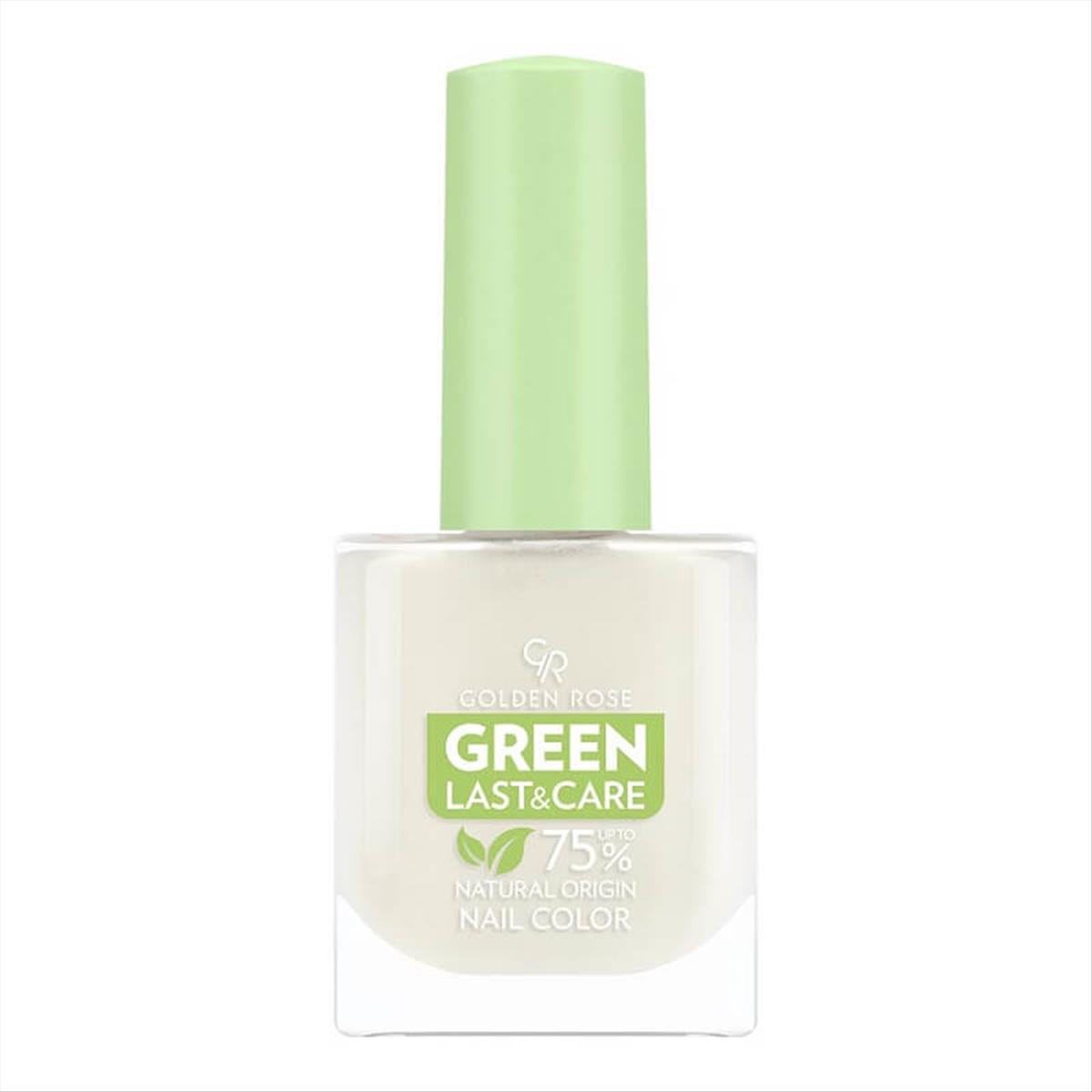 Nail Polish Golden Rose Green Last & Care Natural Origin 102 - 10.2ml