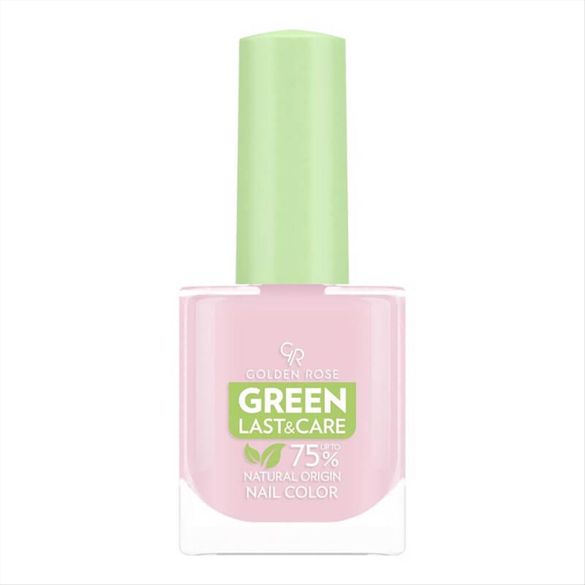 Nail Polish Golden Rose Green Last & Care Natural Origin 105 - 10.2ml