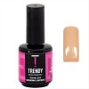 Hμιμόνιμo Βερνίκι Trendy  French Soft  Beige uv 15 ml