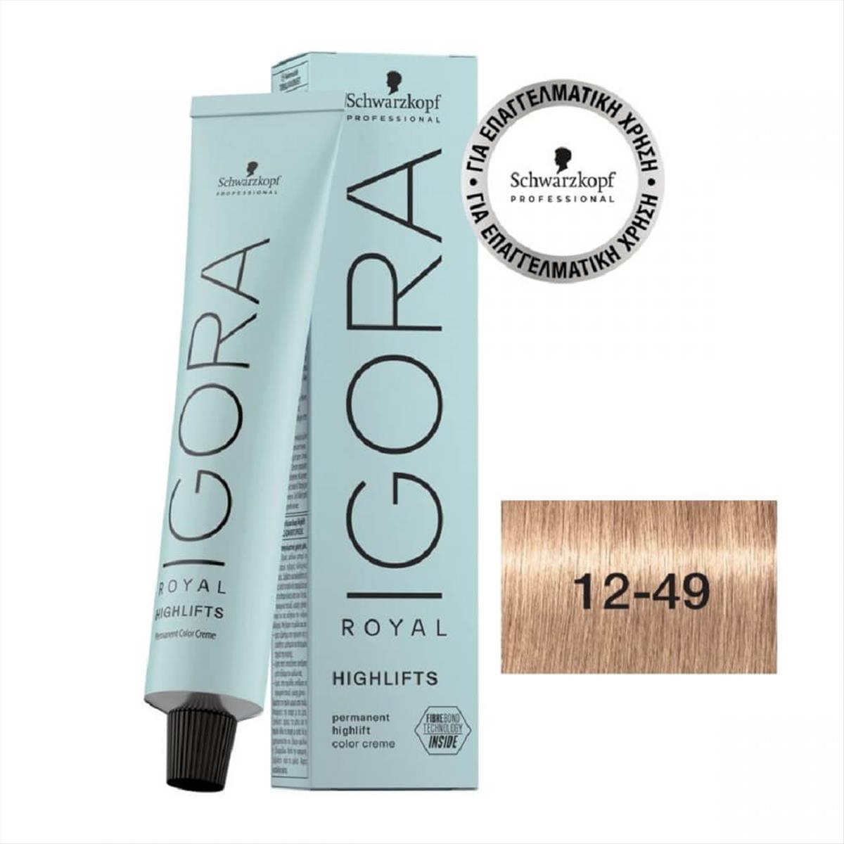 Schwarzkopf Igora Royal Highlifts 12-49 60ml