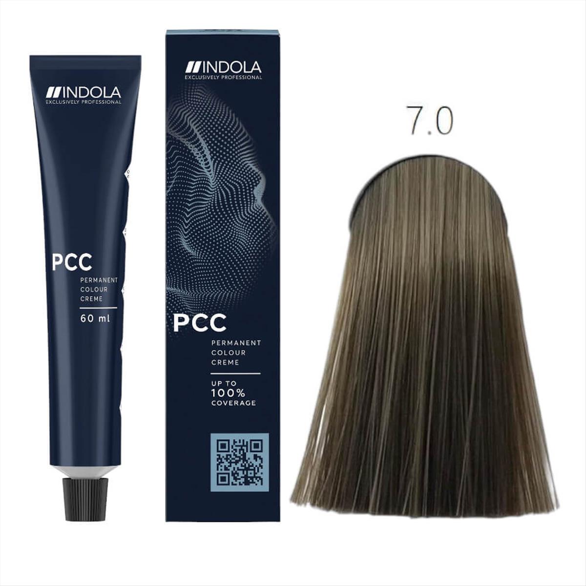 Hair Color Indola 7.0 60ml