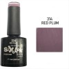 Ημιμόνιμο Βερνίκι SixLak Uv & Led Soak Off No314 Red Plum 8ml