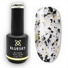 Bluesky Uv Gel Polish Top Coat No Wipe Gold & Black Confetti DCT01P 15ml