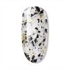 Bluesky Uv Gel Polish Top Coat No Wipe Gold & Black Confetti DCT01P 15ml