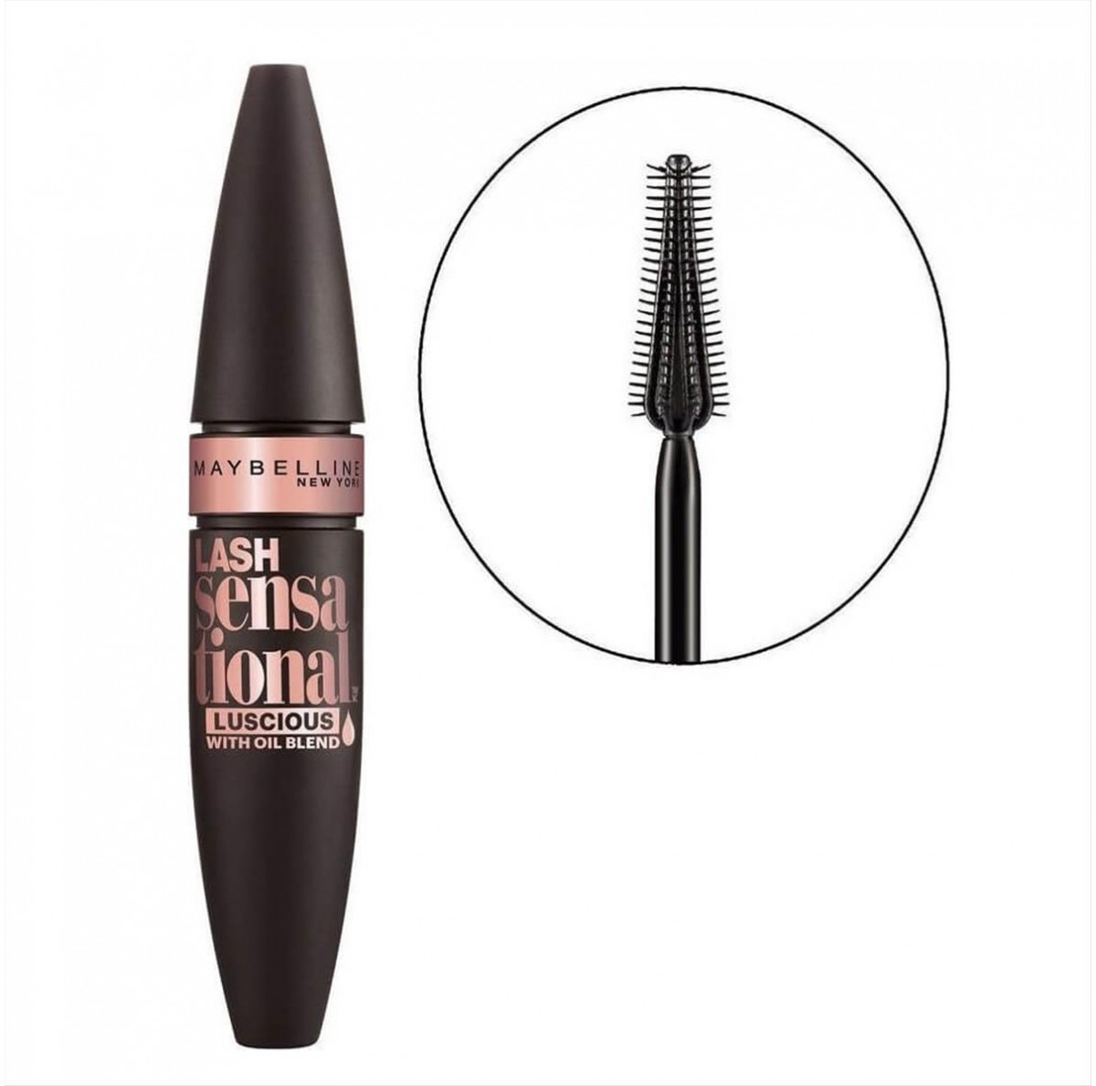 Maybelline Lash Sensational Luscious Mascara Black 9.5ml