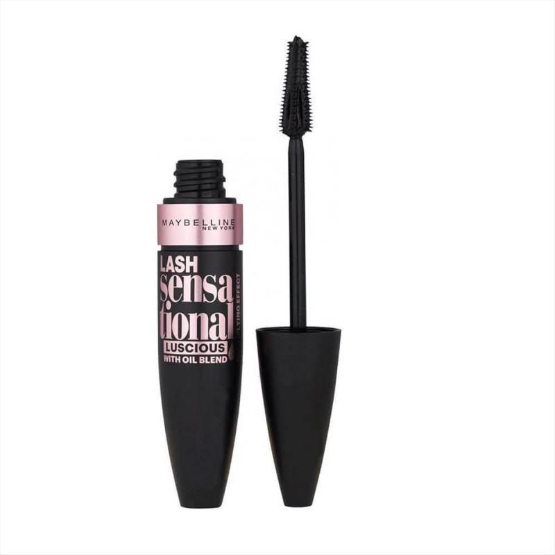 Maybelline Lash Sensational Luscious Mascara για Όγκο Black 9.5ml