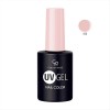 Hμιμόνιμο Bερνίκι UV GEL Nail Color Golden Rose 105 -10.2ml