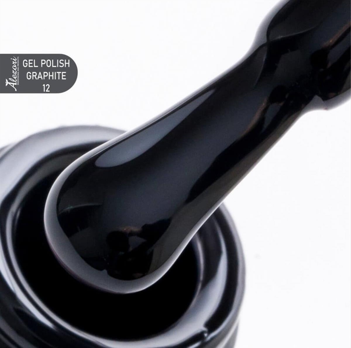 Alezori Semi-Permanent Gel Polish Graphite 15ml