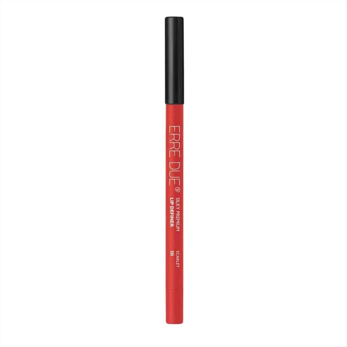 Erre Due Lip Pencil Silky Premium Definer 511 Scarlet 1.2g