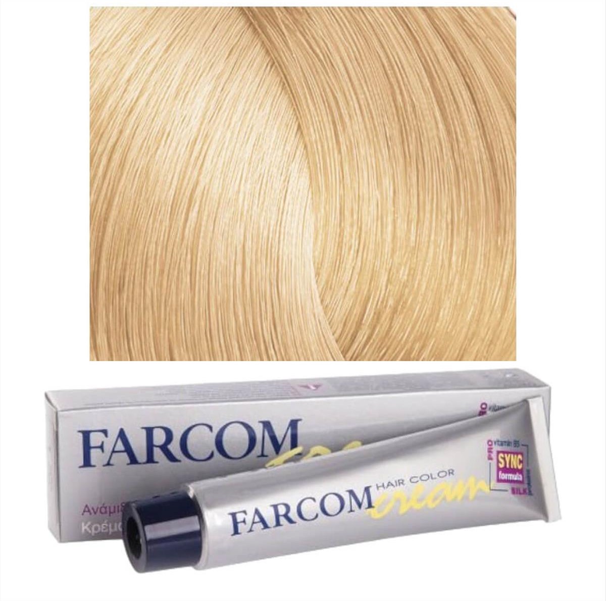 Hair dye 117 very light platinum blonde 60ml Farcom