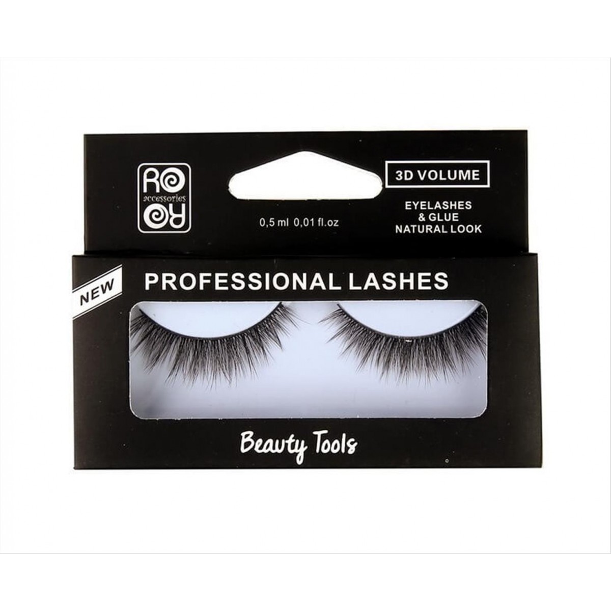 3D RORO eyelashes with glue EY147