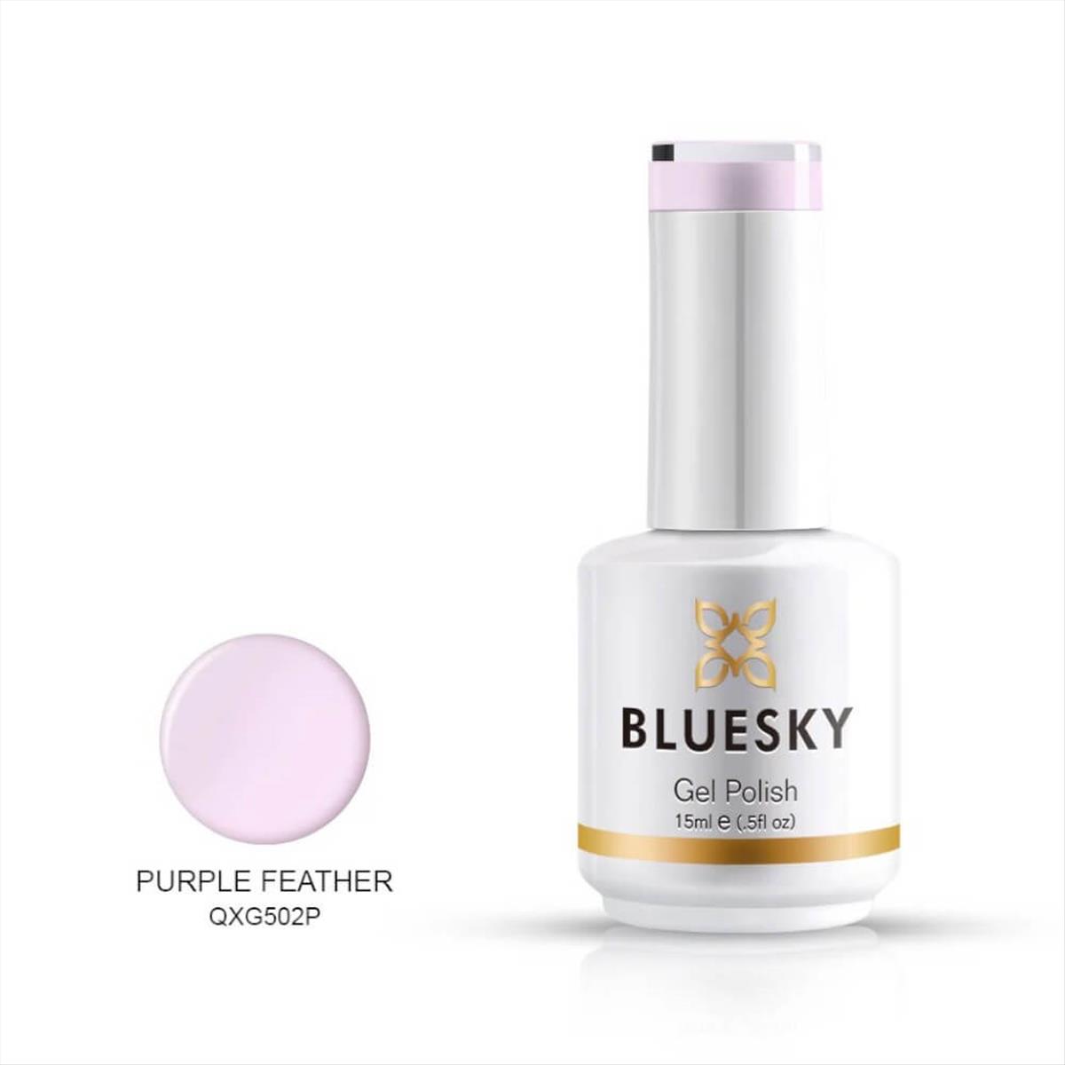 Bluesky Uv Gel Polish QXG502P Purple Feather 15ml