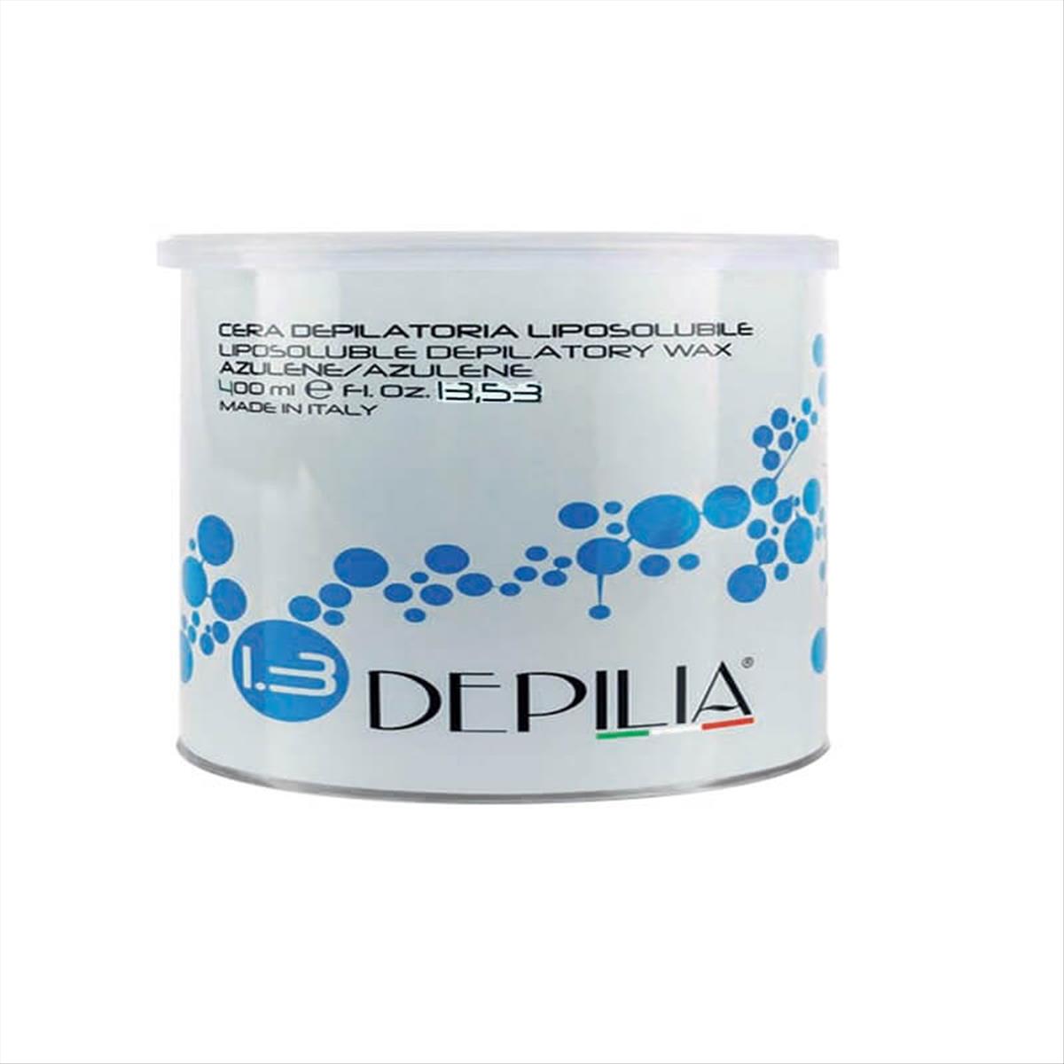 Liposoluble depilatory wax azulene Depilia 400ml