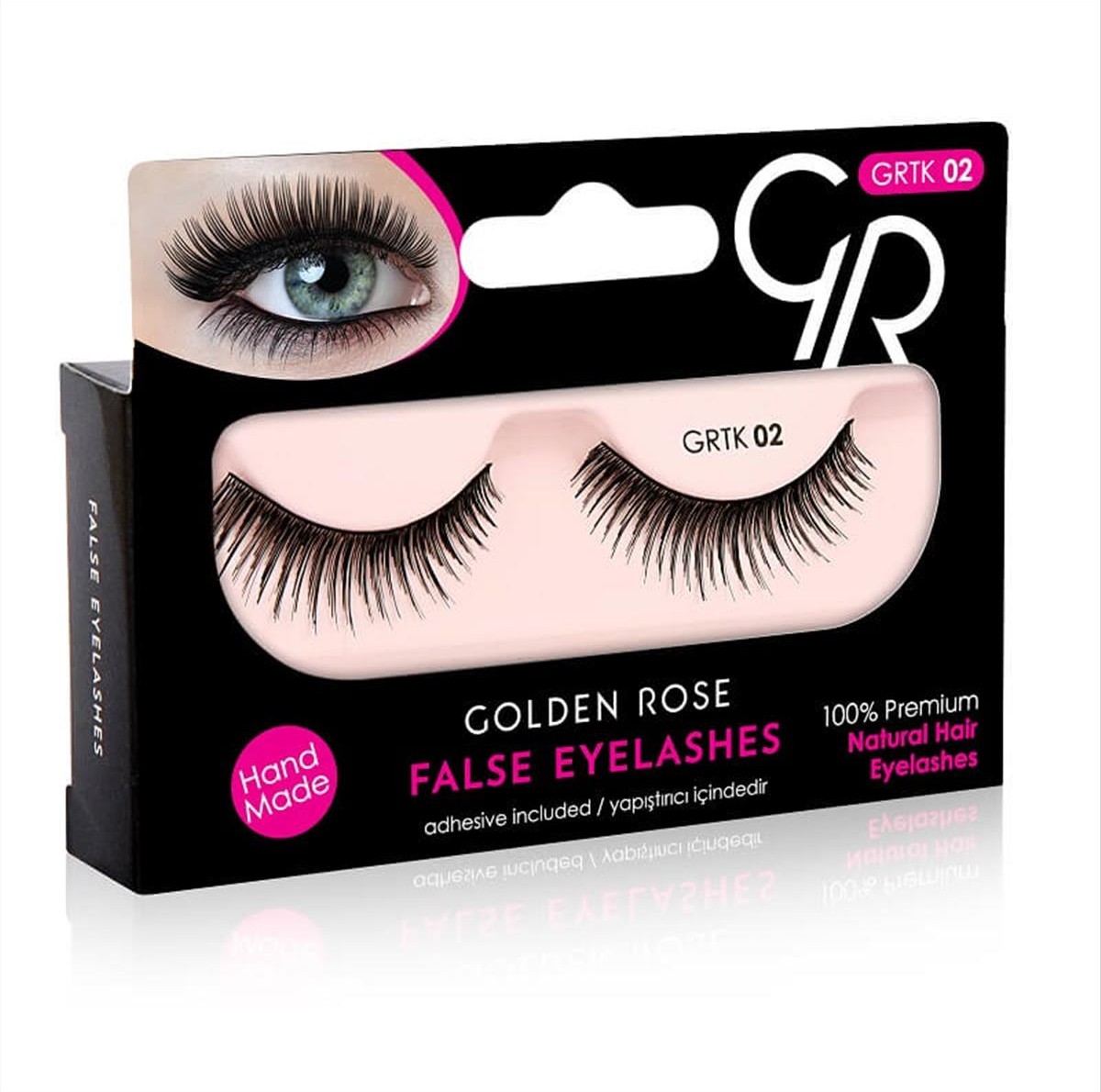 Eyelashes Golden Rose