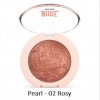 Nude Look Matte & Pearl Baked Eyeshadow  Golden Rose-Pearl - 02 Rosy Bronze