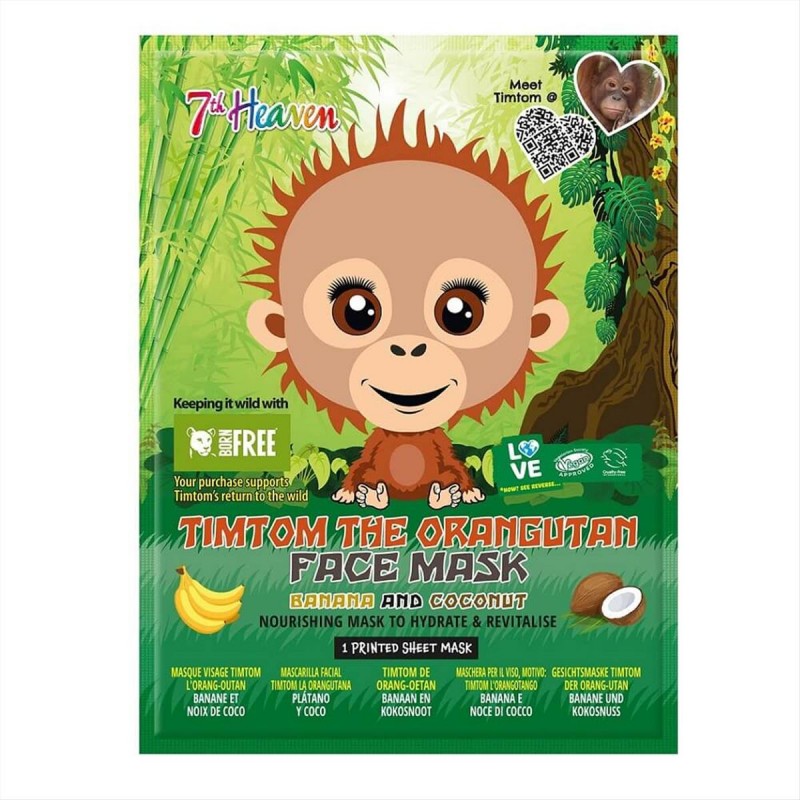 Face Mask Kids Orangutan 7th Heaven 8ml