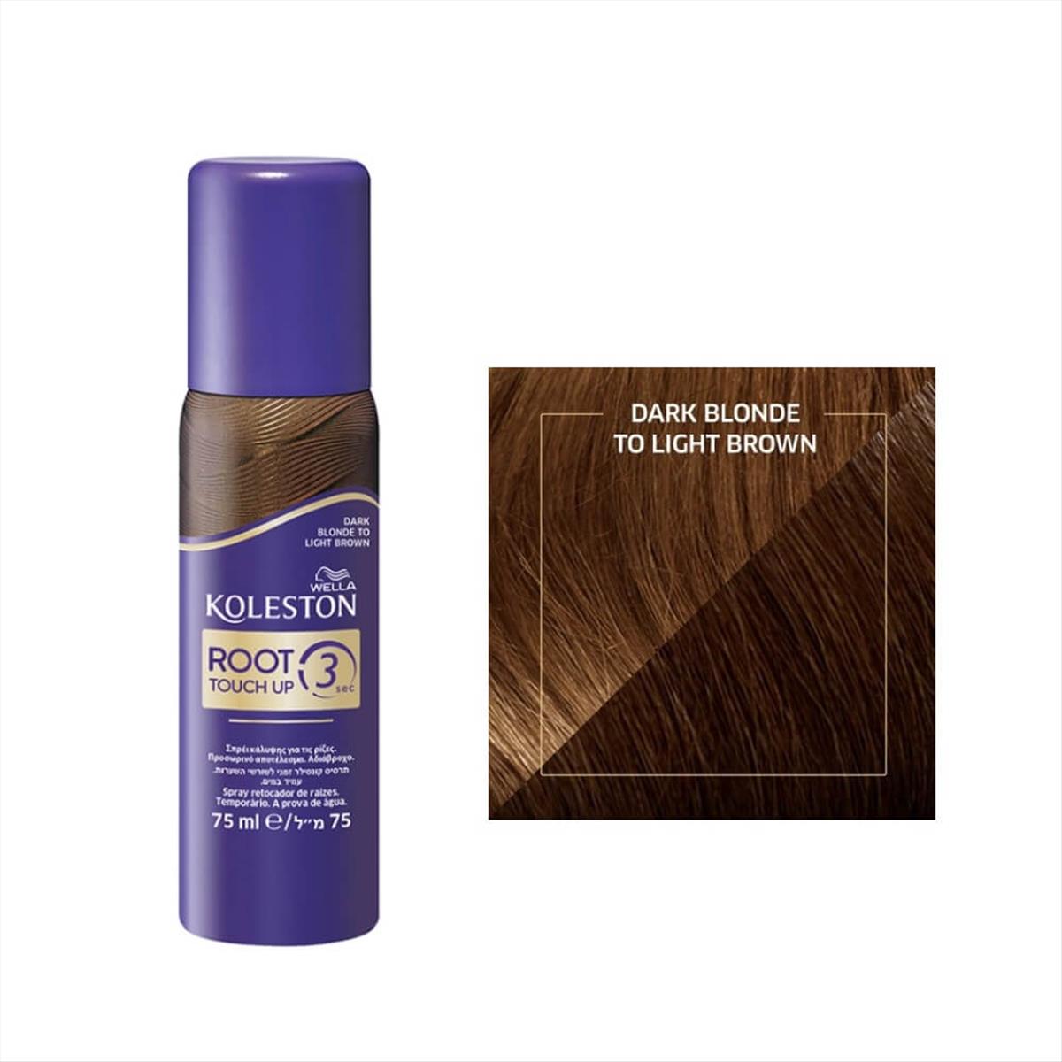 Koleston Root Touch Up Dark Blond To Light Brown 75ml