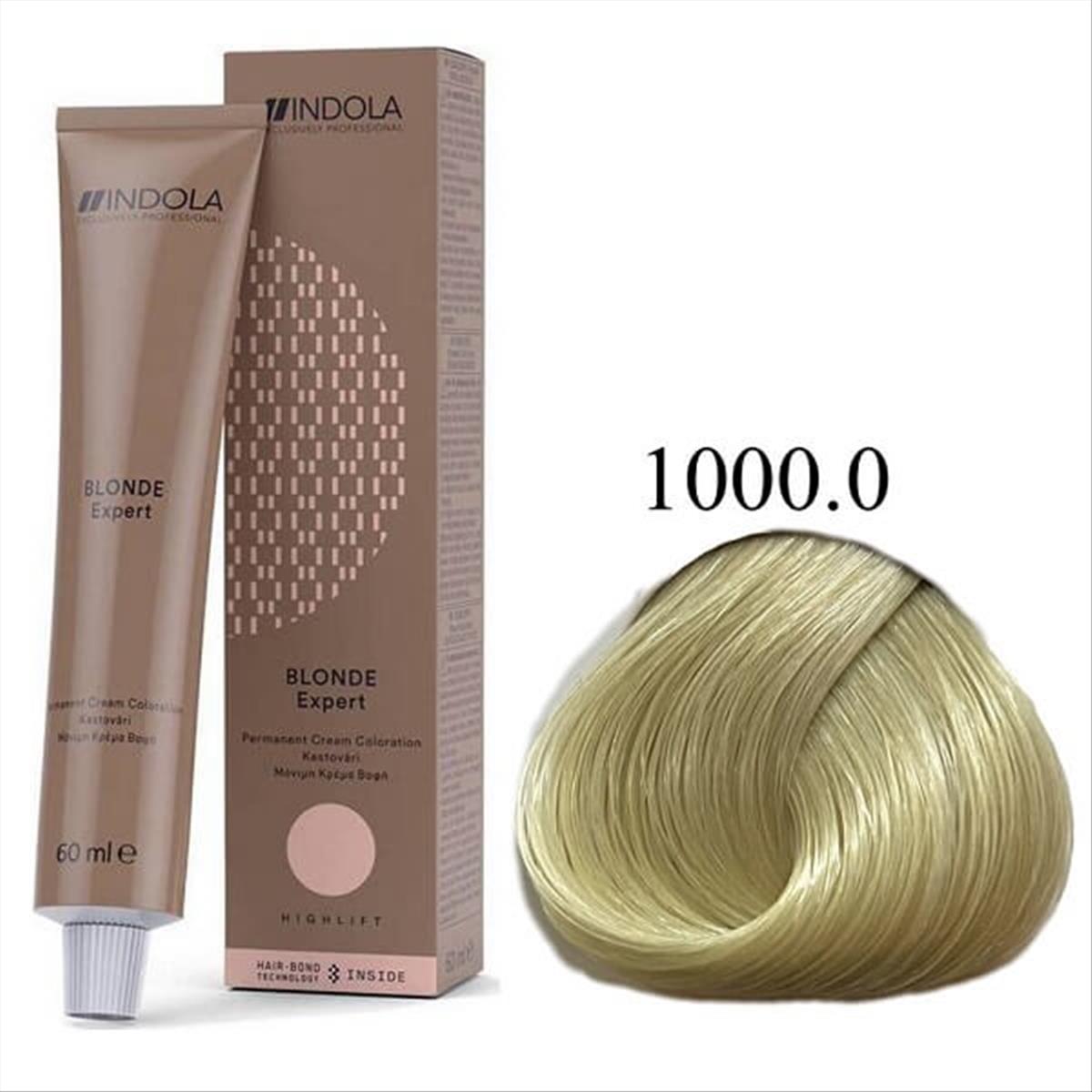 Hair  Color Indola Νο1000.0 60 ml