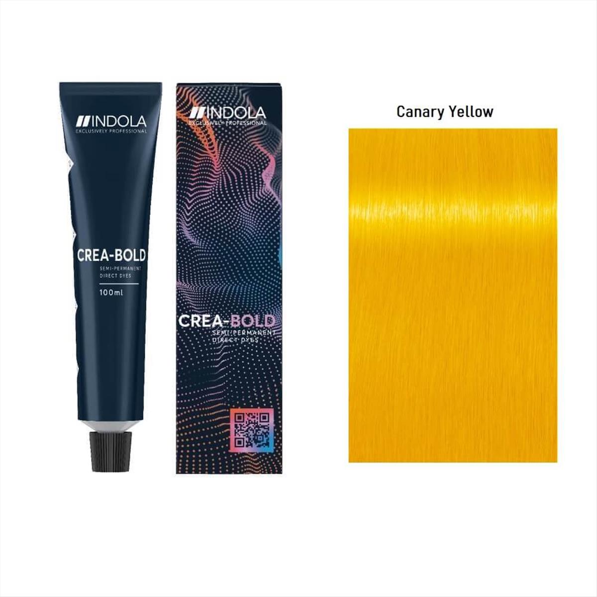 Βαφή Μαλλιών Indola Crea - Bold Canary Yellow 100ml