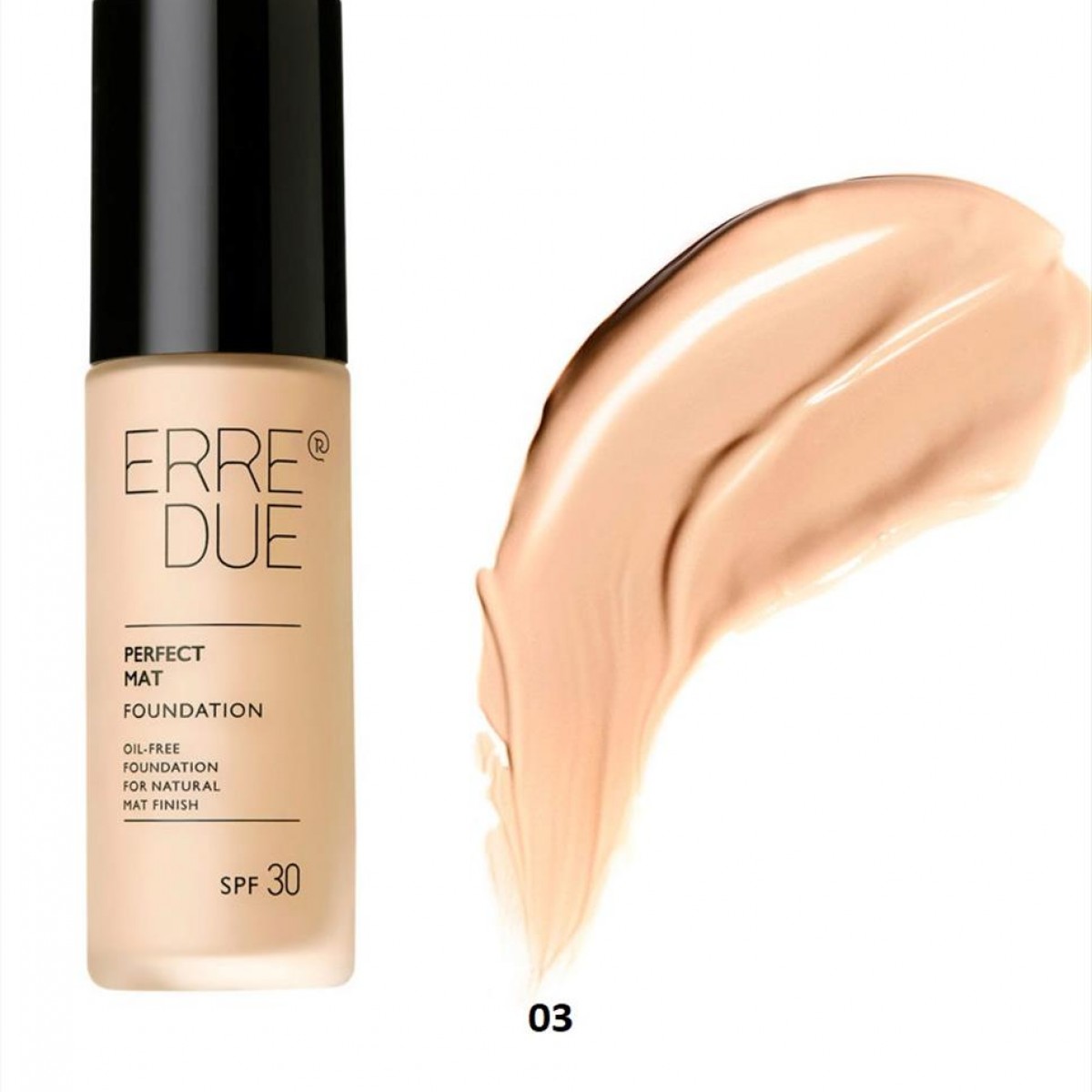 Erre Due Perfect Mat Foundation No 03 Vanilla Spice 30ml