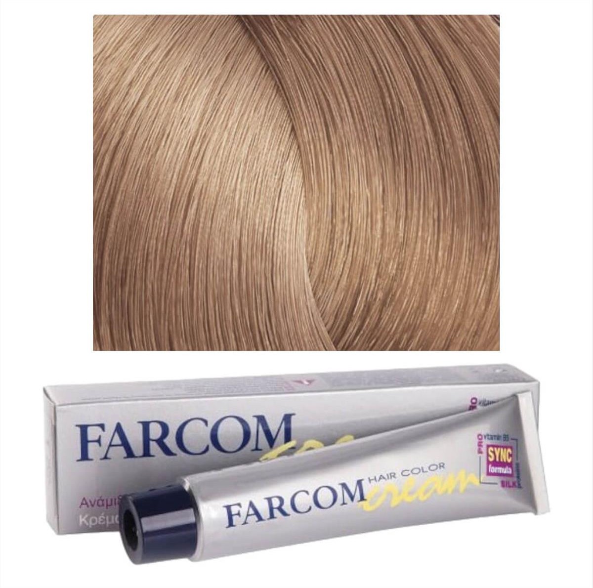 Hair dye 131 light blonde beige 60ml Farcom